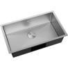 Mexen Trixo zlewozmywak stalowy 1-komorowy 750 x 440 mm, inox - 6415751000-01