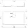 Mexen Trixo zlewozmywak stalowy 1-komorowy 750 x 440 mm, złoty - 6415751000-55