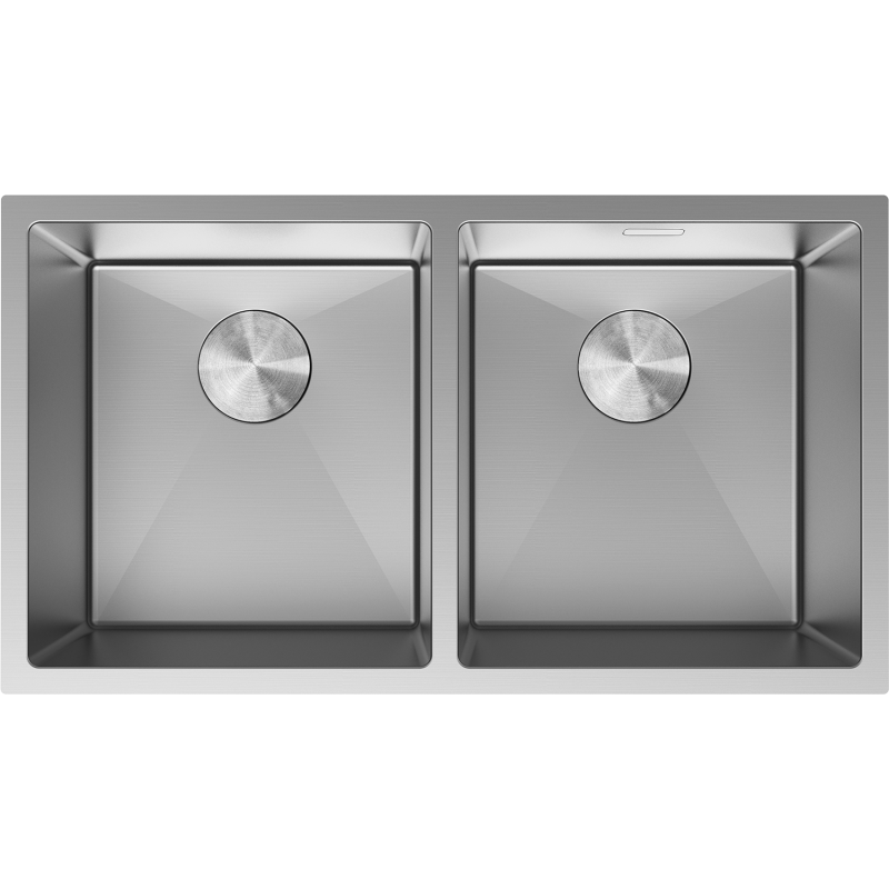 Mexen Binox zlewozmywak stalowy 2-komorowy 800 x 450 mm, inox - 6421802000-01