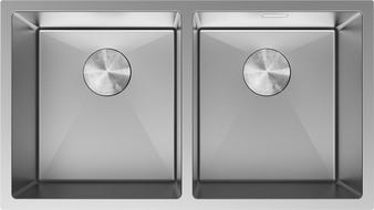 Mexen Binox zlewozmywak stalowy 2-komorowy 800 x 450 mm, inox - 6421802000-01