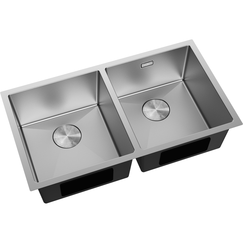 Mexen Binox zlewozmywak stalowy 2-komorowy 800 x 450 mm, inox - 6421802000-01