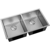 Mexen Binox zlewozmywak stalowy 2-komorowy 800 x 450 mm, inox - 6421802000-01