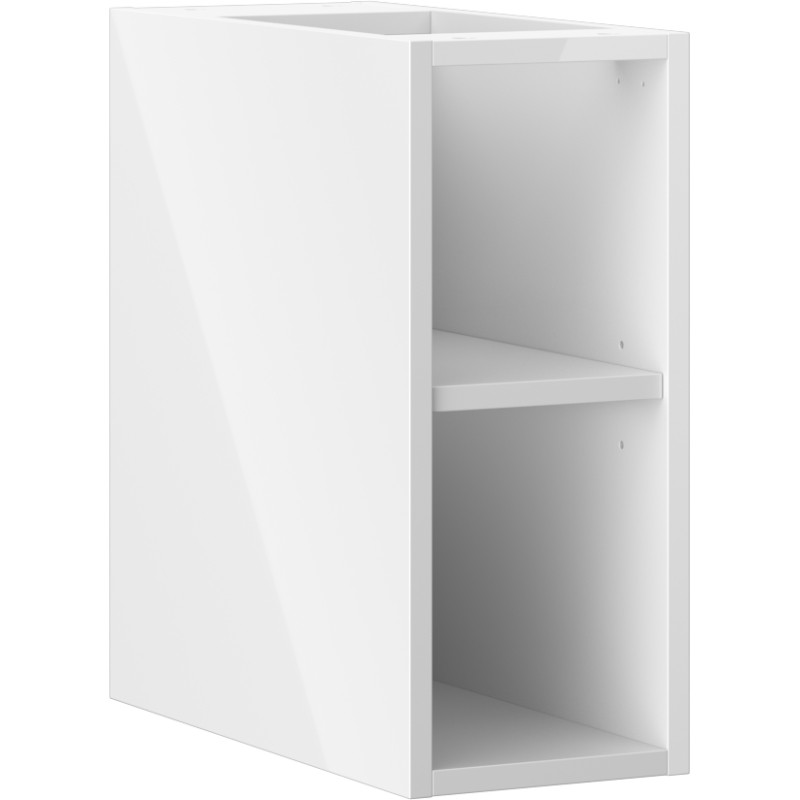 Mexen Box-A szafka otwarta z półką 20 cm, biała połysk - 91AX2-0200-470-0-00