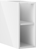 Mexen Box-A szafka otwarta z półką 20 cm, biała połysk - 91AX2-0200-470-0-00