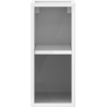 Mexen Box-A szafka otwarta z półką 20 cm, biała połysk - 91AX2-0200-470-0-00