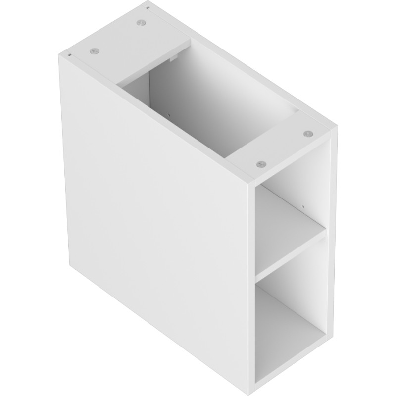 Mexen Box-A szafka otwarta z półką 20 cm, biała mat - 91AX2-0200-470-0-01