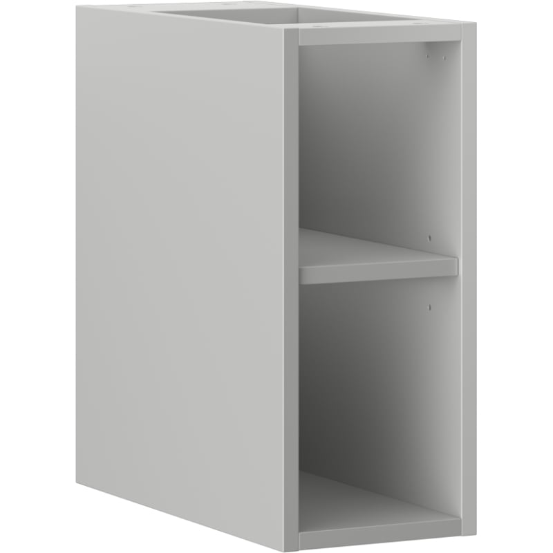 Mexen Box-A szafka otwarta z półką 20 cm, szara mat - 91AX2-0200-470-0-62
