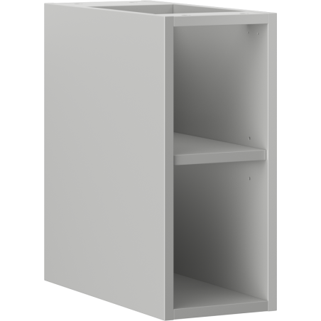 Mexen Box-A szafka otwarta z półką 20 cm, szara mat - 91AX2-0200-470-0-62