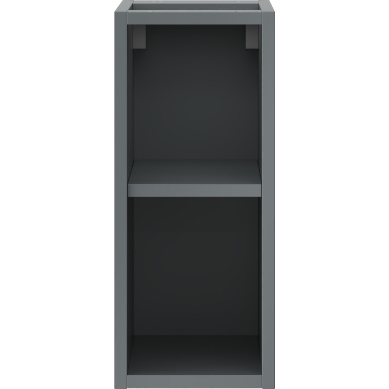 Mexen Box-A szafka otwarta z półką 20 cm, grafit mat - 91AX2-0200-470-0-66