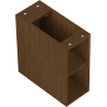 Mexen Box-A szafka otwarta z półką 20 cm, orzech - 91AX2-0200-470-0-86