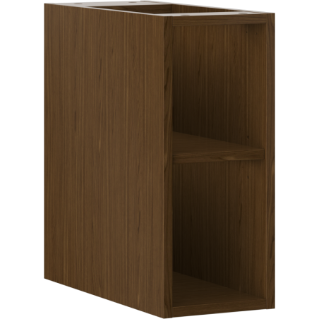 Mexen Box-A szafka otwarta z półką 20 cm, orzech - 91AX2-0200-470-0-86