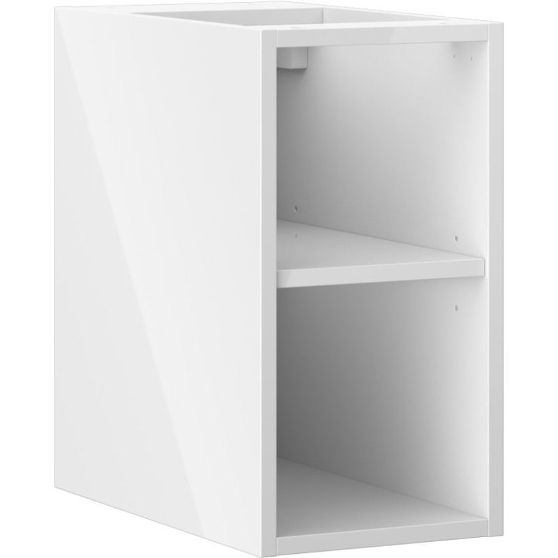 Mexen Box-A szafka otwarta z półką 25 cm, biała połysk - 91AX2-0250-470-0-00