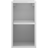 Mexen Box-A szafka otwarta z półką 25 cm, biała połysk - 91AX2-0250-470-0-00