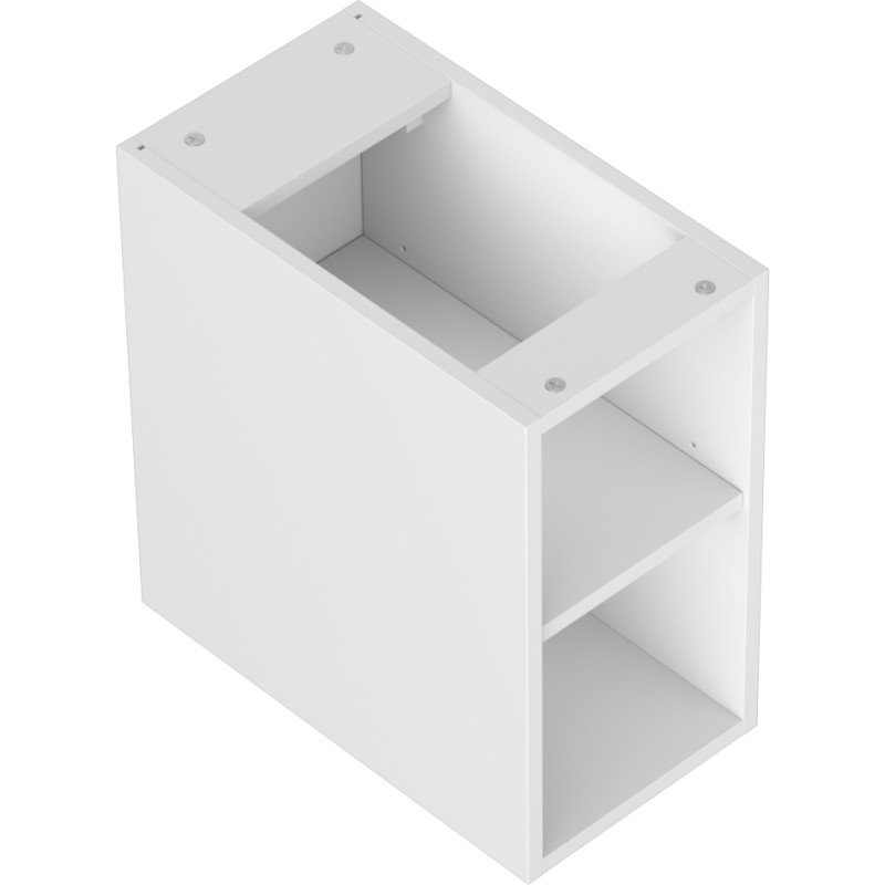 Mexen Box-A szafka otwarta z półką 25 cm, biała mat - 91AX2-0250-470-0-01
