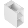 Mexen Box-A szafka otwarta z półką 25 cm, biała mat - 91AX2-0250-470-0-01