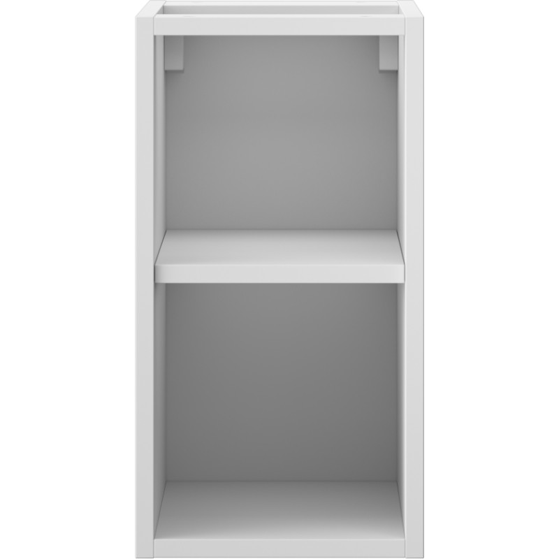 Mexen Box-A szafka otwarta z półką 25 cm, biała mat - 91AX2-0250-470-0-01