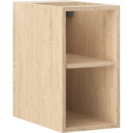 Mexen Box-A szafka otwarta z półką 25 cm, dąb - 91AX2-0250-470-0-81