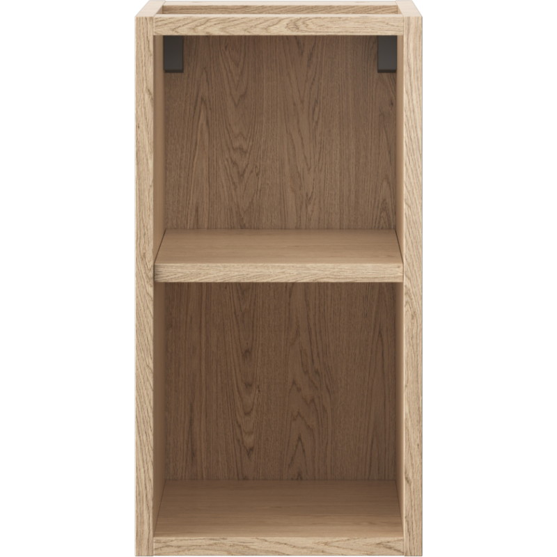Mexen Box-A szafka otwarta z półką 25 cm, dąb - 91AX2-0250-470-0-81