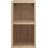 Mexen Box-A szafka otwarta z półką 25 cm, dąb - 91AX2-0250-470-0-81