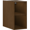 Mexen Box-A szafka otwarta z półką 25 cm, orzech - 91AX2-0250-470-0-86