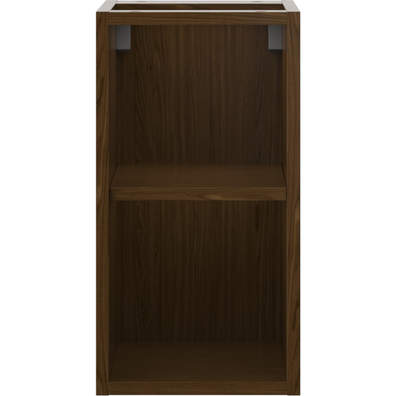 Mexen Box-A szafka otwarta z półką 25 cm, orzech - 91AX2-0250-470-0-86