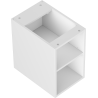 Mexen Box-A szafka otwarta z półką 30 cm, biała mat - 91AX2-0300-470-0-01