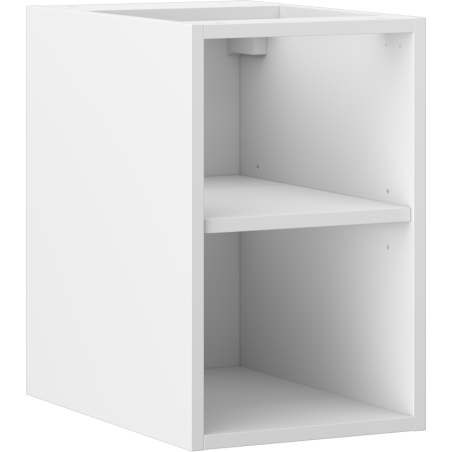 Mexen Box-A szafka otwarta z półką 30 cm, biała mat - 91AX2-0300-470-0-01