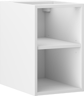 Mexen Box-A szafka otwarta z półką 30 cm, biała mat - 91AX2-0300-470-0-01