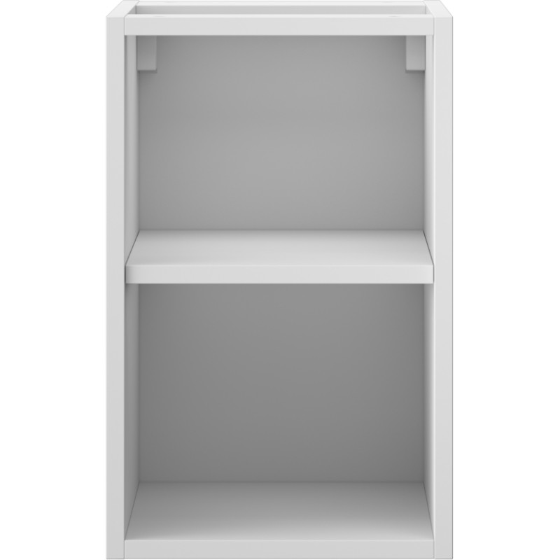 Mexen Box-A szafka otwarta z półką 30 cm, biała mat - 91AX2-0300-470-0-01