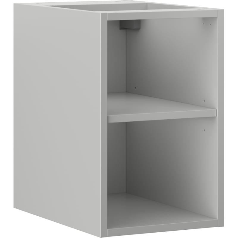 Mexen Box-A szafka otwarta z półką 30 cm, szara mat - 91AX2-0300-470-0-62