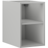 Mexen Box-A szafka otwarta z półką 30 cm, szara mat - 91AX2-0300-470-0-62