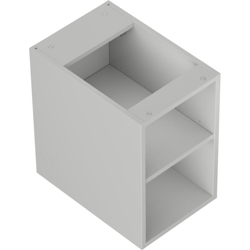 Mexen Box-A szafka otwarta z półką 30 cm, szara mat - 91AX2-0300-470-0-62
