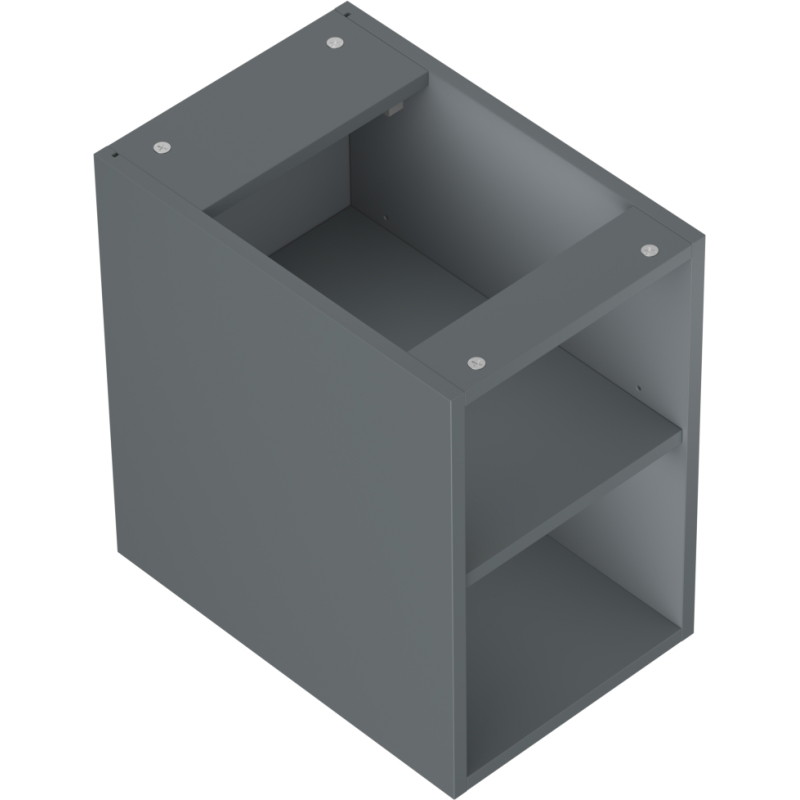 Mexen Box-A szafka otwarta z półką 30 cm, grafit mat - 91AX2-0300-470-0-66