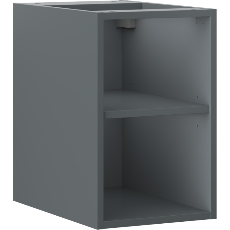 Mexen Box-A szafka otwarta z półką 30 cm, grafit mat - 91AX2-0300-470-0-66