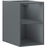 Mexen Box-A szafka otwarta z półką 30 cm, grafit mat - 91AX2-0300-470-0-66
