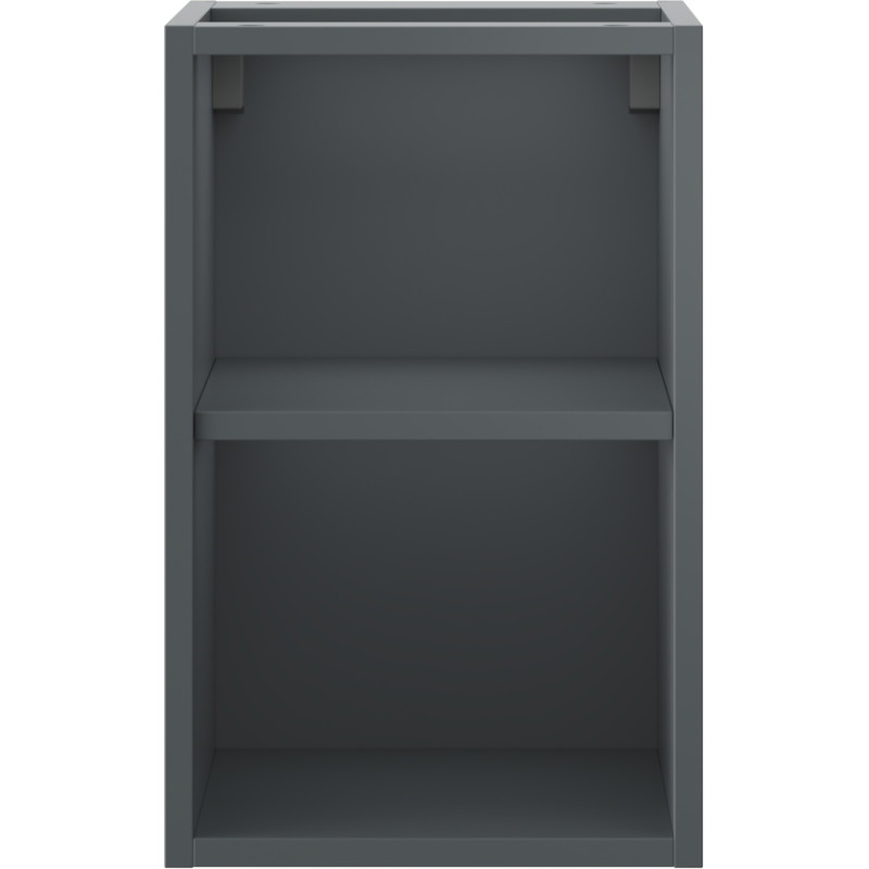 Mexen Box-A szafka otwarta z półką 30 cm, grafit mat - 91AX2-0300-470-0-66
