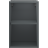 Mexen Box-A szafka otwarta z półką 30 cm, grafit mat - 91AX2-0300-470-0-66