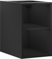 Mexen Box-A szafka otwarta z półką 30 cm, czarna mat - 91AX2-0300-470-0-71