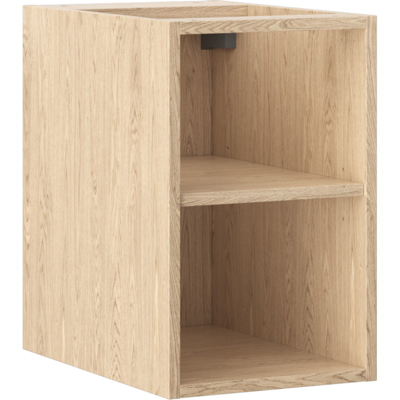 Mexen Box-A szafka otwarta z półką 30 cm, dąb - 91AX2-0300-470-0-81