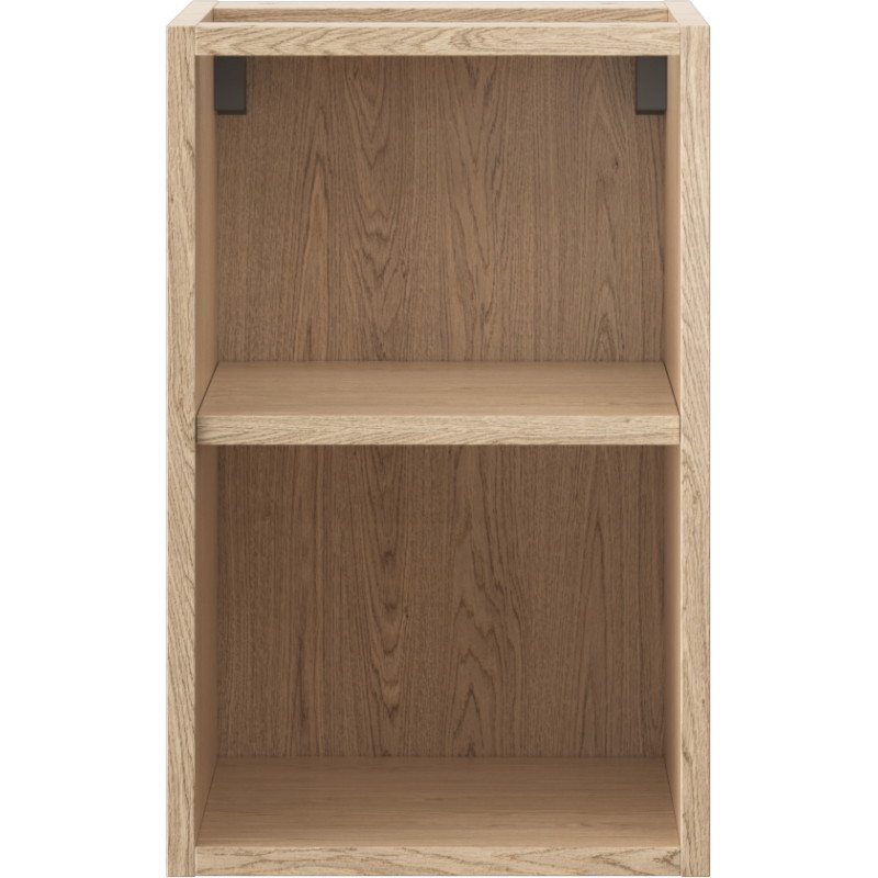 Mexen Box-A szafka otwarta z półką 30 cm, dąb - 91AX2-0300-470-0-81