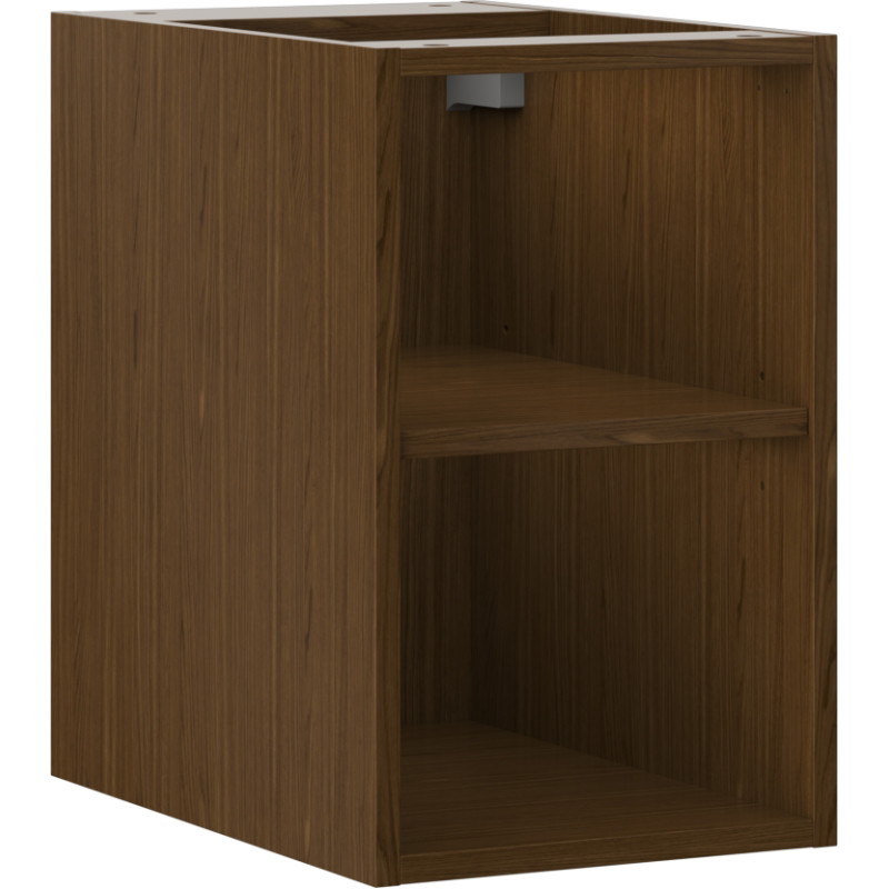 Mexen Box-A szafka otwarta z półką 30 cm, orzech - 91AX2-0300-470-0-86