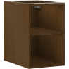 Mexen Box-A szafka otwarta z półką 30 cm, orzech - 91AX2-0300-470-0-86