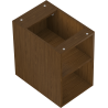 Mexen Box-A szafka otwarta z półką 30 cm, orzech - 91AX2-0300-470-0-86