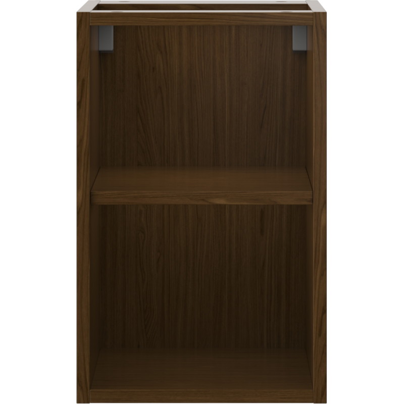 Mexen Box-A szafka otwarta z półką 30 cm, orzech - 91AX2-0300-470-0-86