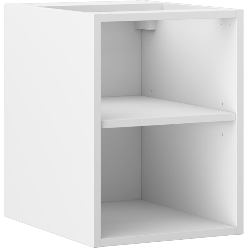 Mexen Box-A szafka otwarta z półką 35 cm, biała mat - 91AX2-0350-470-0-01