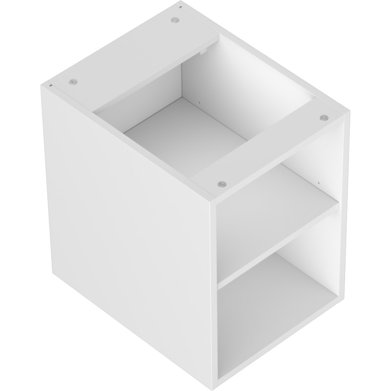 Mexen Box-A szafka otwarta z półką 35 cm, biała mat - 91AX2-0350-470-0-01