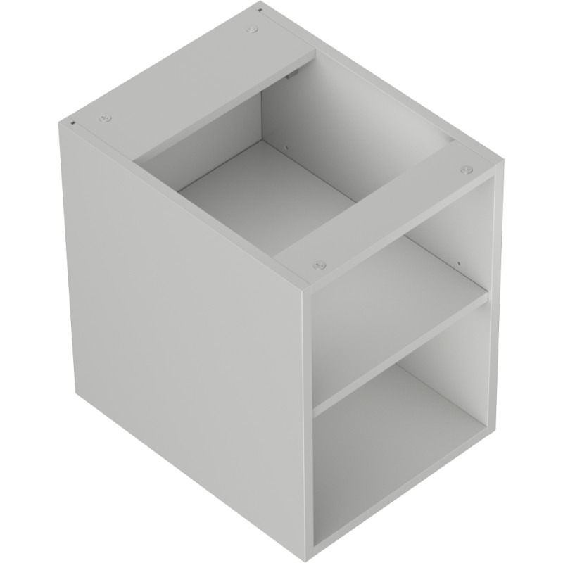 Mexen Box-A szafka otwarta z półką 35 cm, szara mat - 91AX2-0350-470-0-62