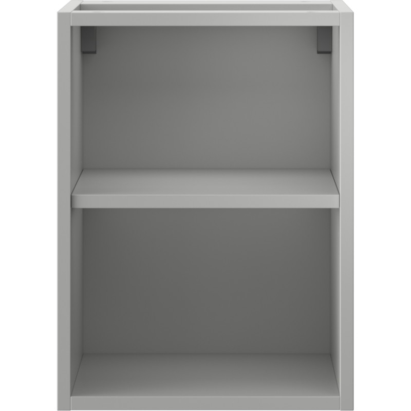 Mexen Box-A szafka otwarta z półką 35 cm, szara mat - 91AX2-0350-470-0-62
