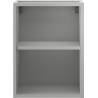 Mexen Box-A szafka otwarta z półką 35 cm, szara mat - 91AX2-0350-470-0-62