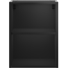 Mexen Box-A szafka otwarta z półką 35 cm, czarna mat - 91AX2-0350-470-0-71